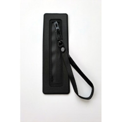 Krátký designový zip - jemný, 11 cm, zuby 4 mm, černá