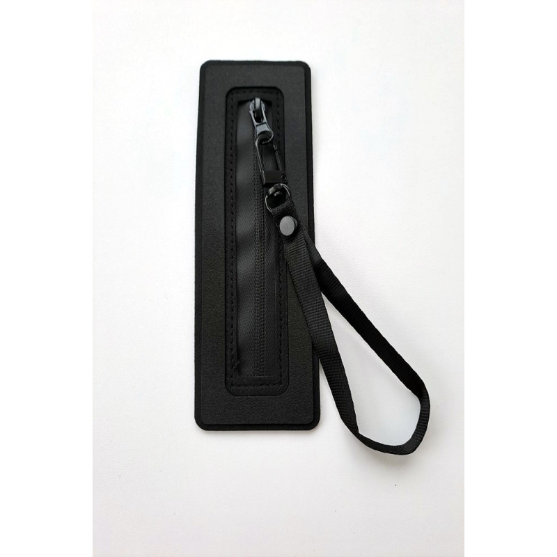 Krátký designový zip - jemný, 11 cm, zuby 4 mm, černá