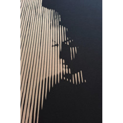 Viskóza tisk  - tvář, panel 57x76