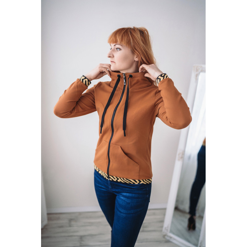 Střih - Birgita, dámská mikina vel. 36-50