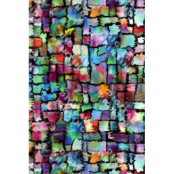 Šatovka výplněk potisk - puzzle, prémiová kvalita