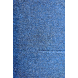 Viskóza jednobarevná, plastický proužek - melír modrá