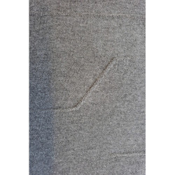 Viskóza jednobarevná, plastický proužek - melír šedá