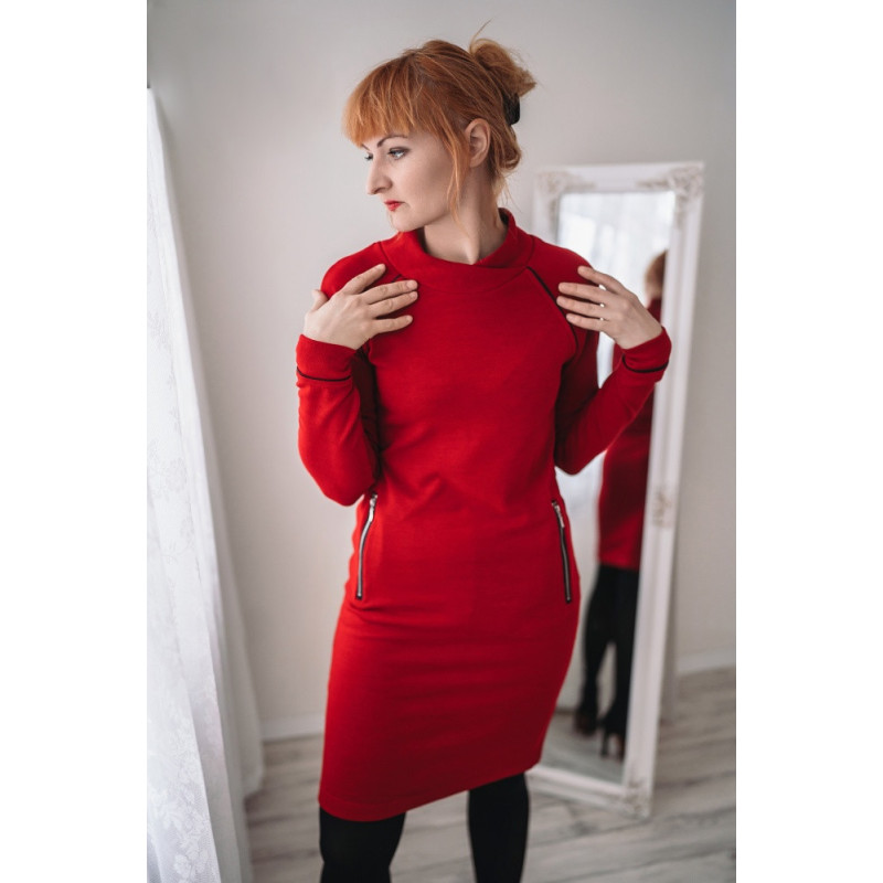 Dámské šaty Karla s dl. rukávem