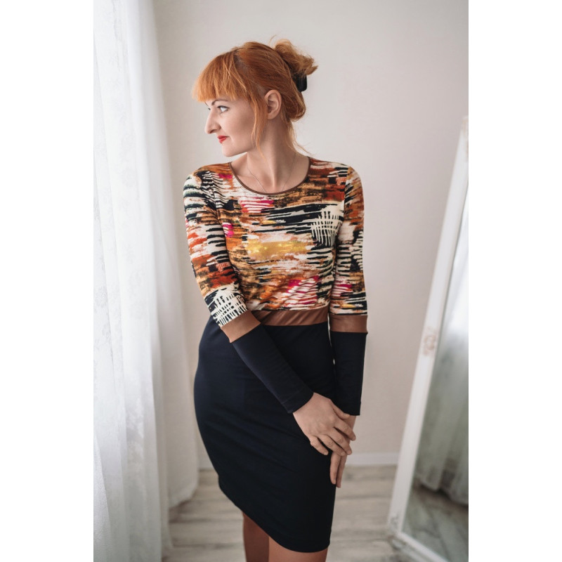 Dámské šaty Vlaďka s dl.rukávem