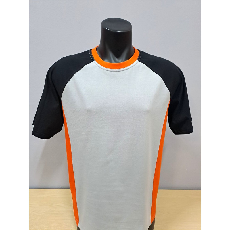 Střih - pánské tričko s krátkým raglánovým rukávem vel. S-3XL