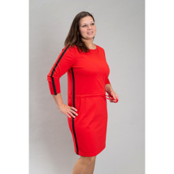 Dámské šaty Majka, jednobarevné