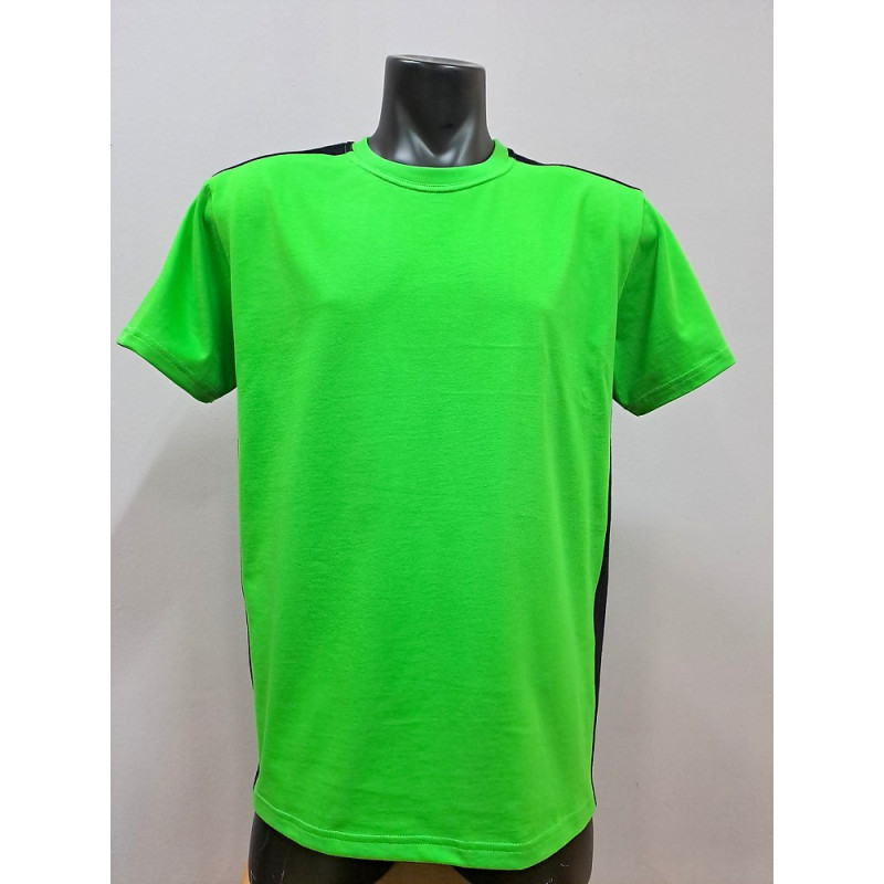 Střih - pánské tričko členěné s kulatým výstřihem vel. S-3XL