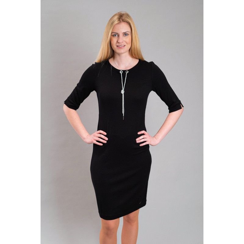 Dámské pouzdrové šaty Dora s 3/4 rukávem