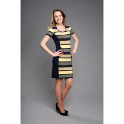 Dámské letní pouzdrové šaty Laura