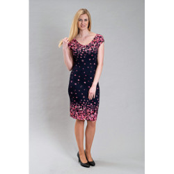 Dámské letní pouzdrové šaty Sandra