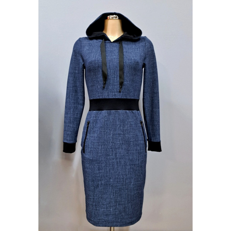 Šaty Bára jednobarevné