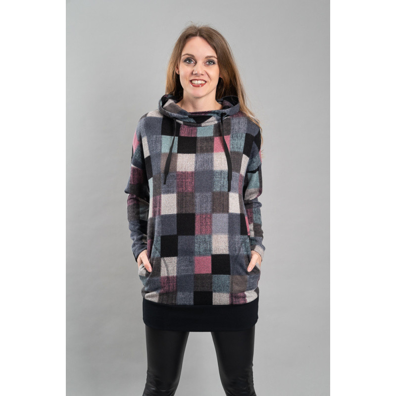 Dámský dlouhý svetr Leona