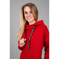 Střih - Cilka, dámský svetr s efektním límcem vel. 36-50