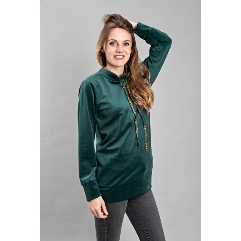 Dámská sametová mikina Mína