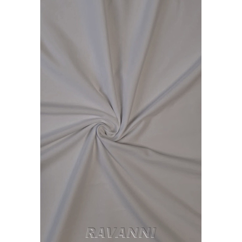 Bavlněný úplet jednolíc - světle šedá 120 zbytek