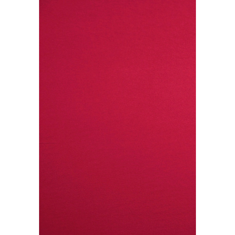 Bavlněný úplet jednolíc - tmavá červená 180 zbytek