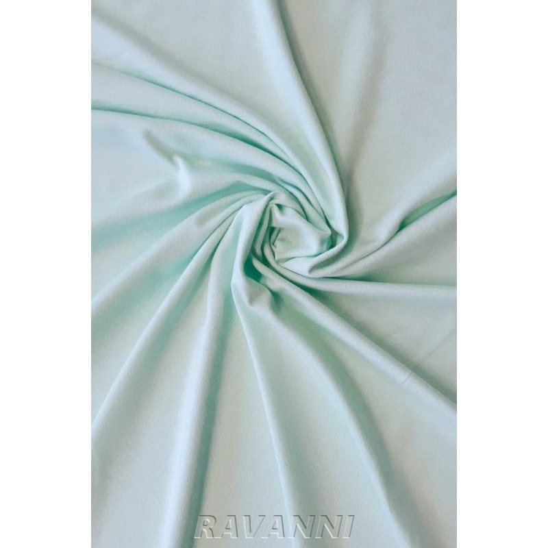 Viskóza jednobarevná - mint 210 zbytek