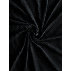 Viskóza jednobarevná, plastický nopek - černá 215 zbytek
