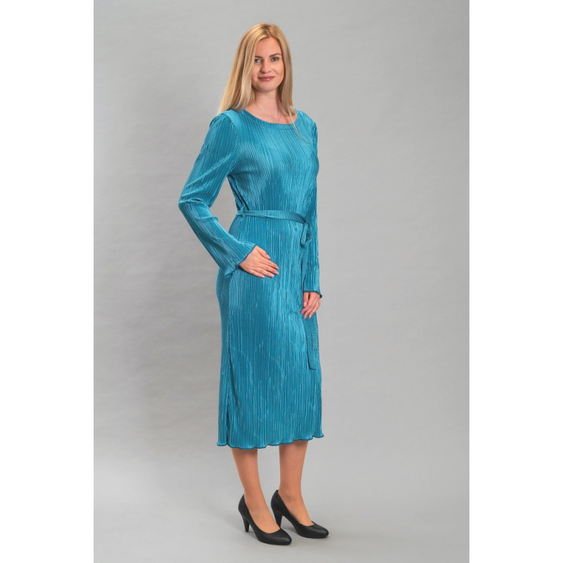 Dámské plisé šaty Avia, smaragdová