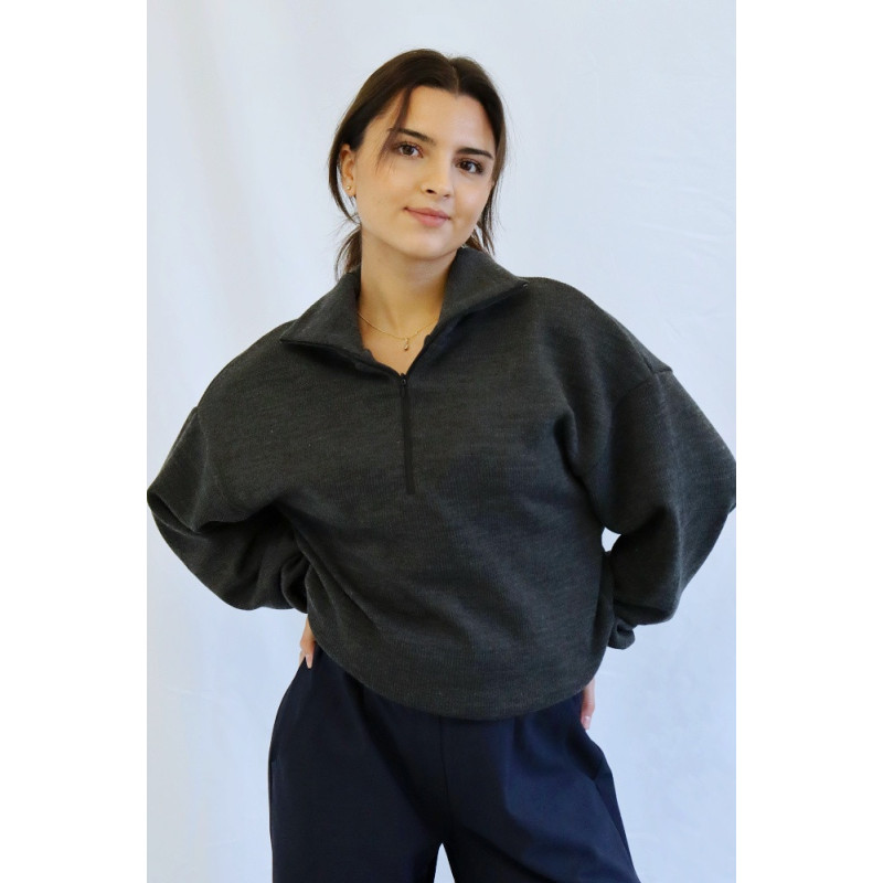 Dámský svetr Kolet, grafit