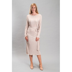 Dámské plisé šaty Avia, béžová