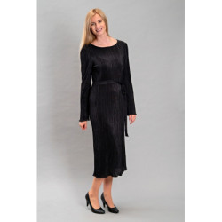 Dámské plisé šaty Avia, černá