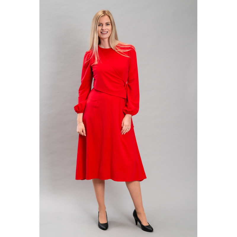 Dámské šaty Adriena, červená