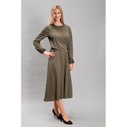 Dámské šaty Adriena, khaki