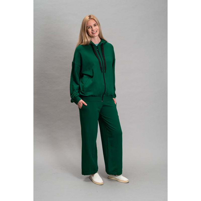 Dámská mikina Enya, zelená tmavá