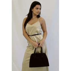 Dámské saténové šaty Anwen,béžová