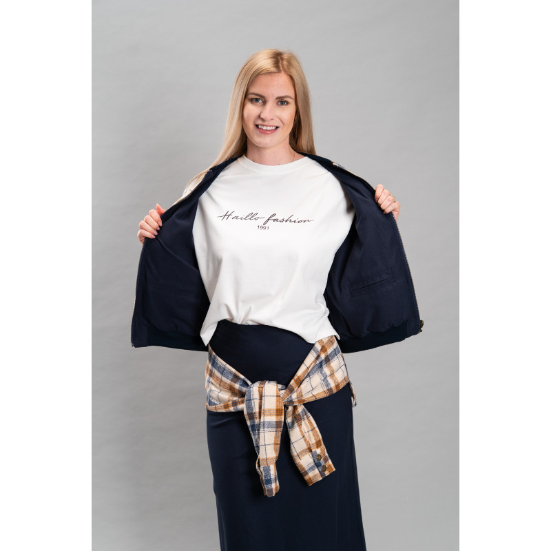 Dámské tričko Oversize, krátký rukáv s tiskem