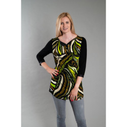 Dámská tunika Rozeta, zelená