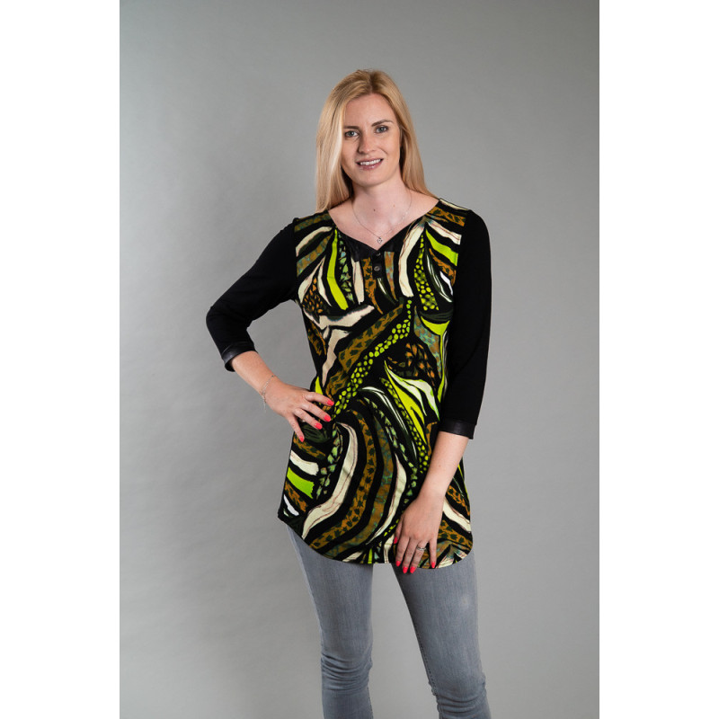 Dámská tunika Rozeta, zelená