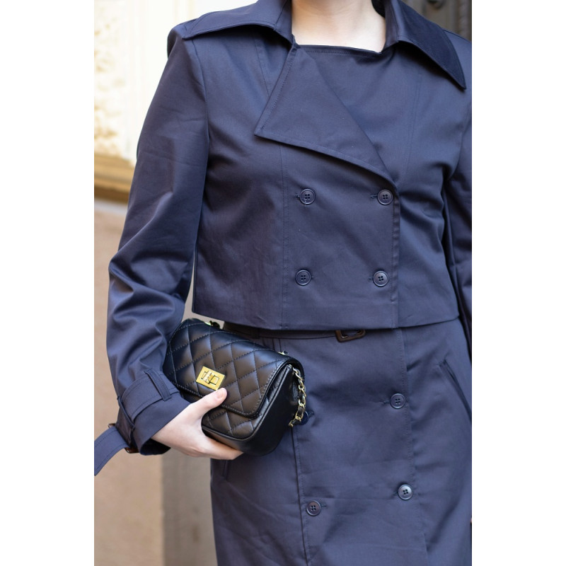 Damen-Trenchcoat, blau