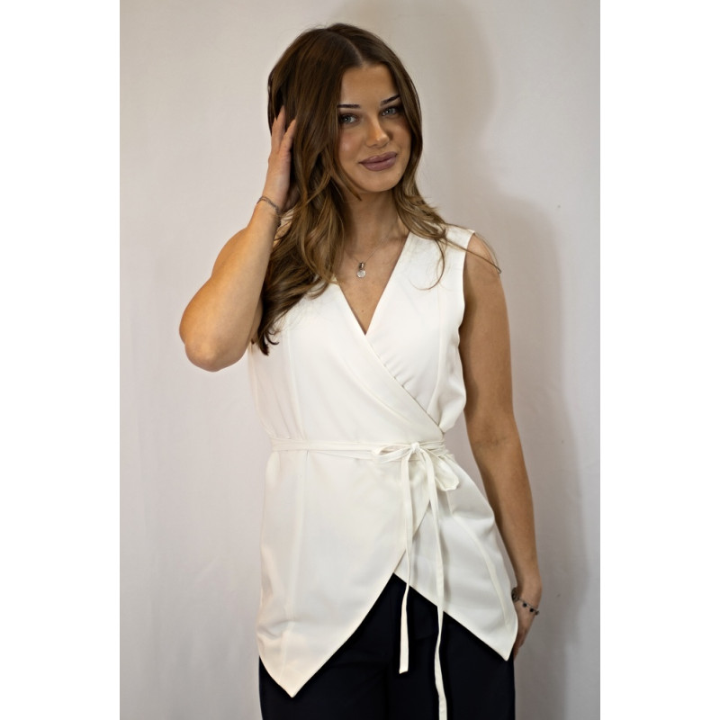 Damenweste Aisllin, cremefarben