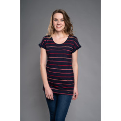 Dámská letní tunika Pavla, jemný proužek