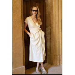 Damen-Sommerkleid Mabyn, Ecru
