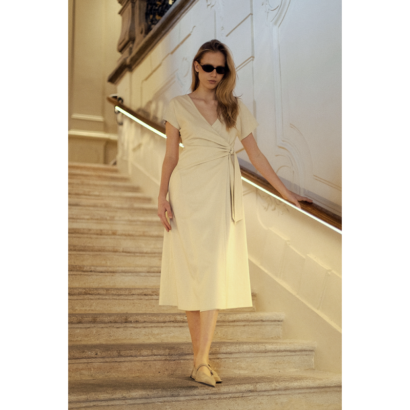 Damen-Sommerkleid Mabyn, Ecru