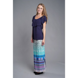 Dámská sukně dlouhá Háta, kašmír