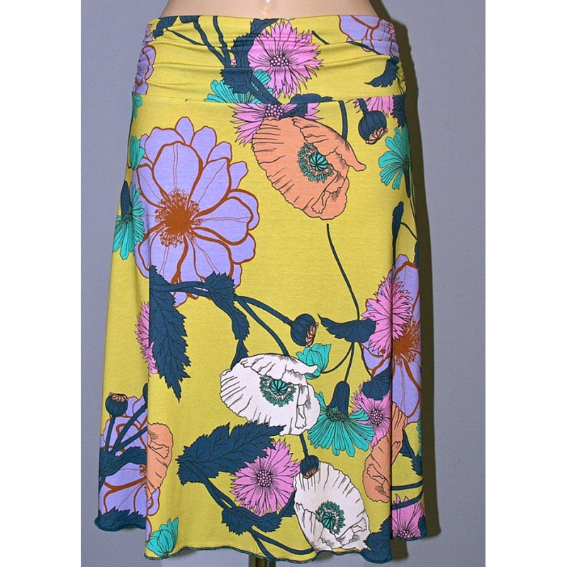 Dámská sukně Eliška, vzorovaná