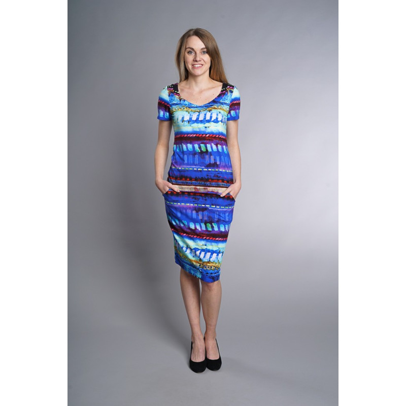 Dámská sukně s kapsami Jena, barevná