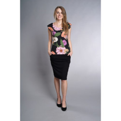 Dámská sukně s kapsami Jena, jednobarevná