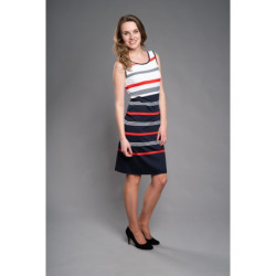 Dámské letní pouzdrové šaty Romana