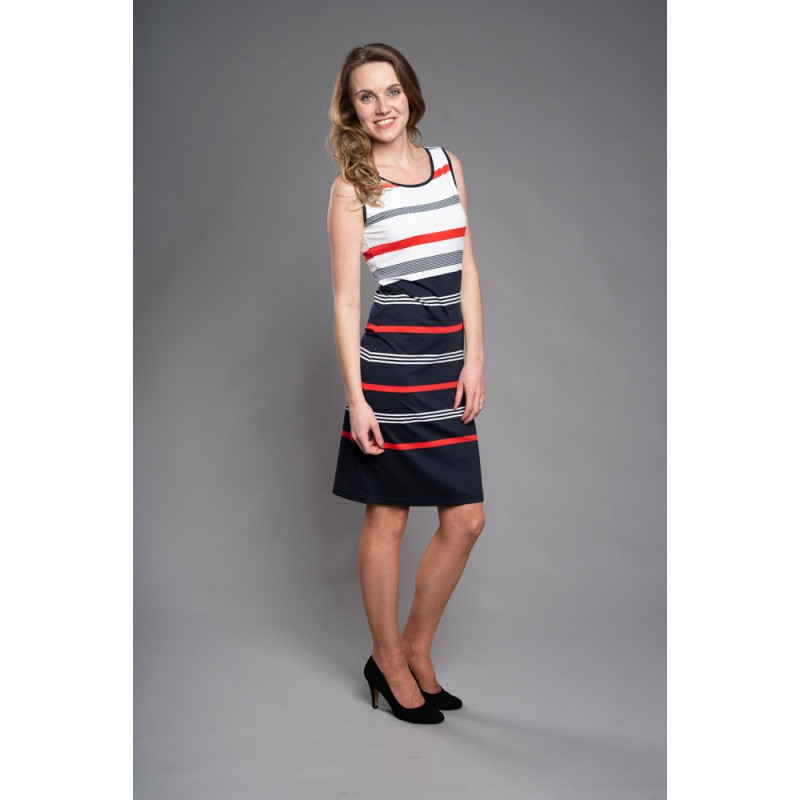 Dámské letní pouzdrové šaty Romana