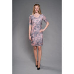 Dámské letní pouzdrové šaty s podšívkou Silva