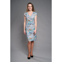 Dámské letní šaty Tamara vzorované